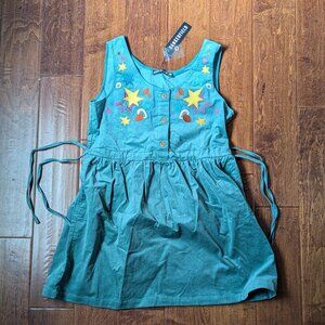 Modcloth Dangerfield Intergalactic Go-Getter Jumper Dress, Women Size 6, NWT